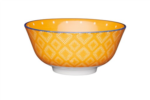 Kitchencraft orange spotty - orange,