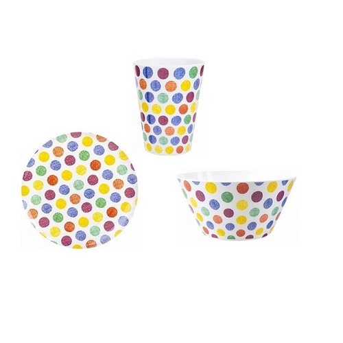 Spotty design melamine - spotty,
