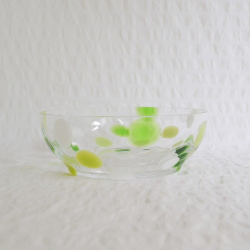 Vintage glass bowl - bowl,, danish