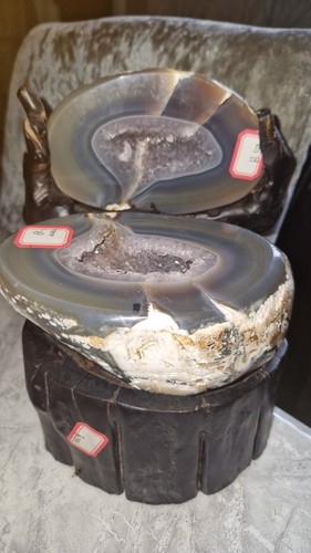 Banding druzy agate - banding,
